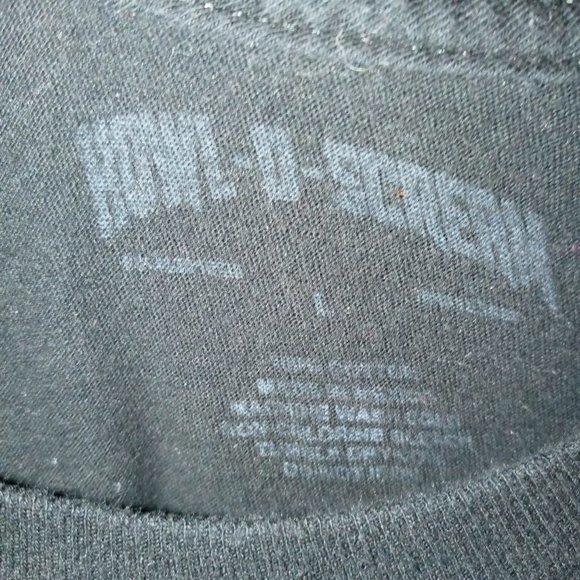 2018 BUSCH GARDENS FL HOWL- 0 - SCREAM , A NEW ERA OF TERROR WOMENS T SHIRT SZ L - Picture 2 of 3